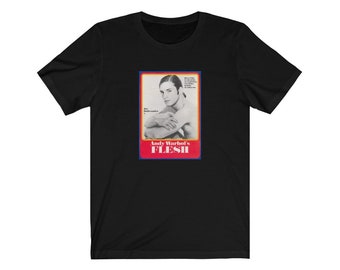 Andy Warhol's Flesh Movie Poster - Vintage Gay Themed -  Jersey Short Sleeve Tee