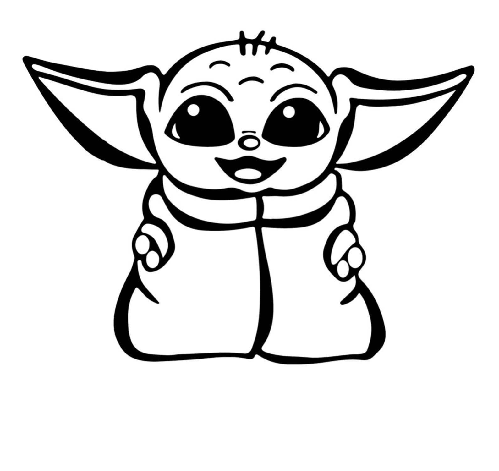 black baby yoda black baby yoda