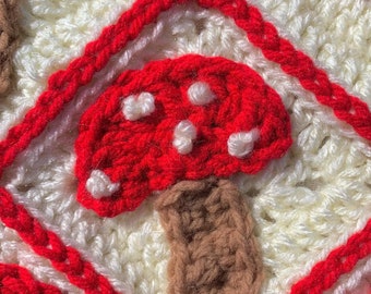 Mushroom Granny Square PATTERN