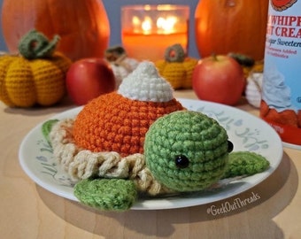 Pumpkin Pie Turtle Crochet Pattern
