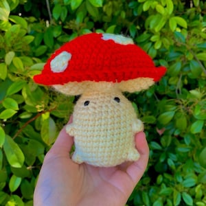 Meep The Mushroom Crochet Pattern