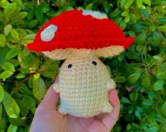 Meep The Mushroom Crochet Pattern
