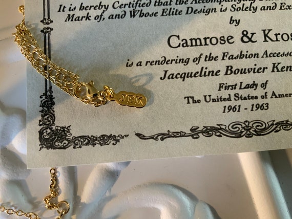 CAMROSE & KROSS Jacqueline Bouvier Kennedy Multi … - image 6