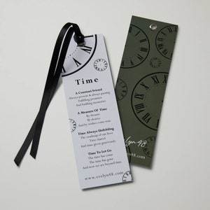 Bookmark Ribbon - A Lesson in Time