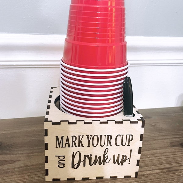 Mark Your Cup Holder Etsy
