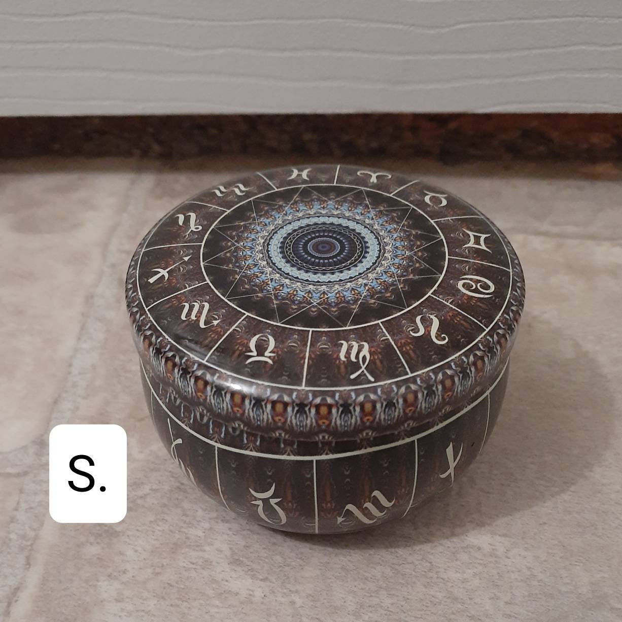 Zodiac Tin custom candles 2.5oz. Etsy