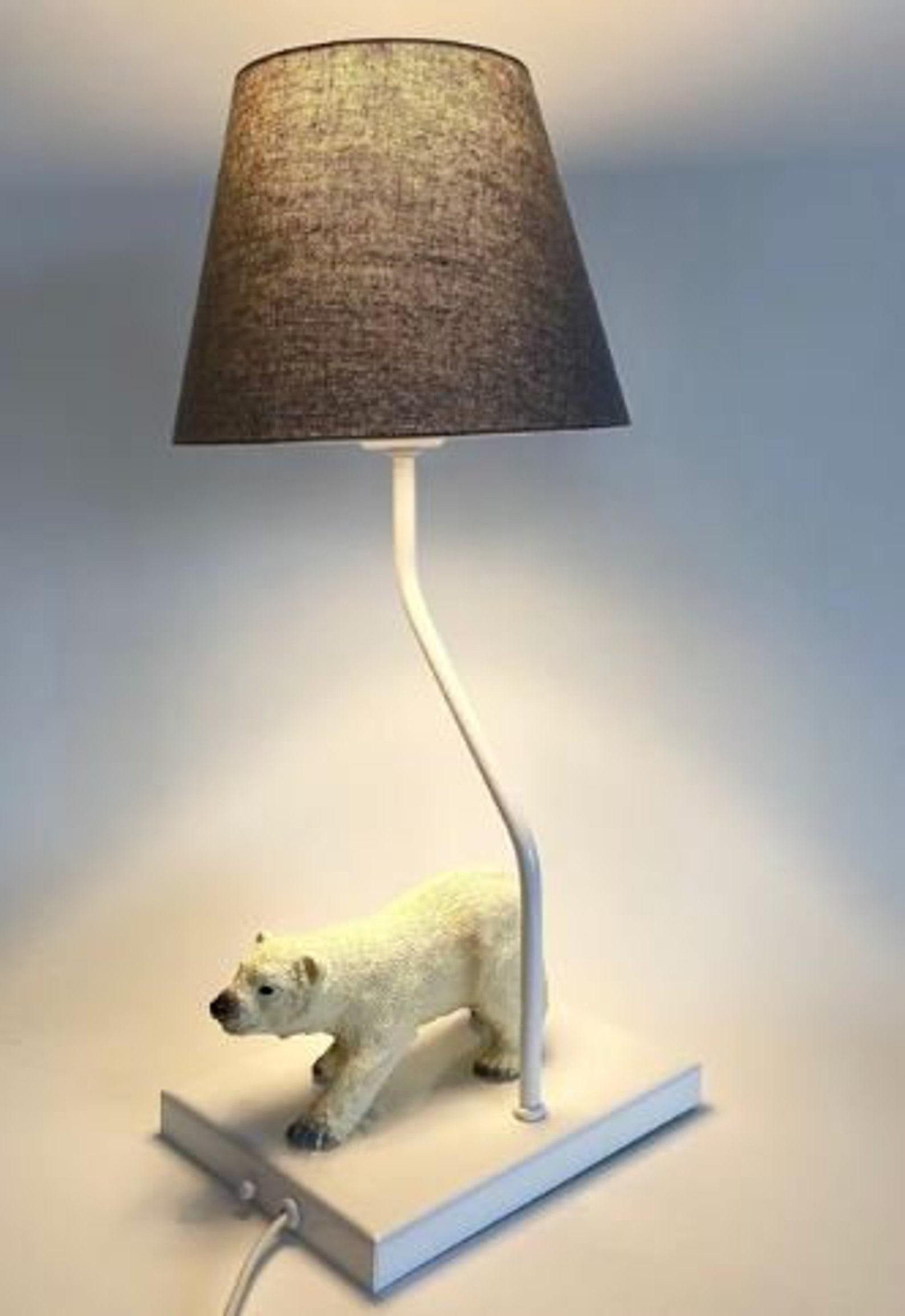 3D Polar Bear Lamp Table desk light | Etsy