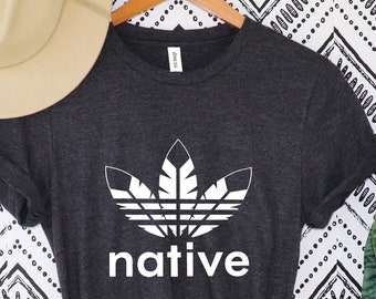 Native T-Shirt, Native Feather Logo Shirt, Native Tee, Feather Logo, Native Tee,Native Shirt,Native American shirt,native american t-shirt