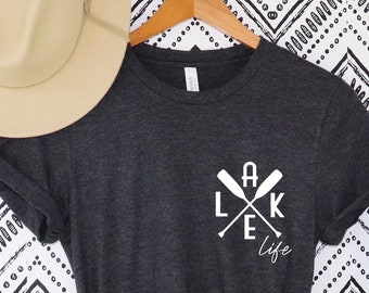 Camisa Lake Life, camisa del lago, vida del lago, camisa divertida del lago, camisas del lago, viaje al lago, regalo para los amantes del lago, camisa del viaje al lago, camiseta del lago