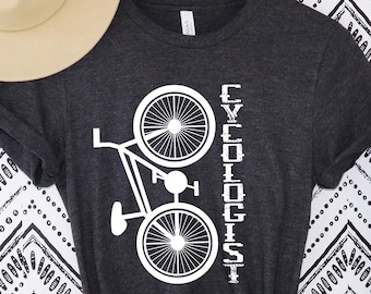 Cycologist Shirt, Funny Bicycle Shirt, Funny Cycling Shirt, Bicycle Gift, Bike Shirt, Bicycle Shirt,Biking Shirt ,Life Behind Bars shirt