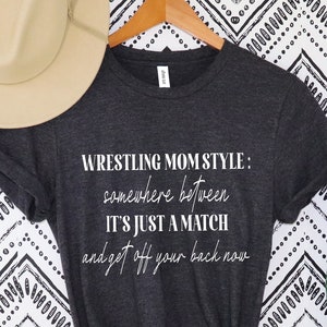 Wrestling Mom Shirt, Wrestling Mom Style Shirt, Wrestling Mat Shirts, Mom Of Wrestlers Shirt,Wrestling Mom T-Shirt,Wrestling Lover Shirt