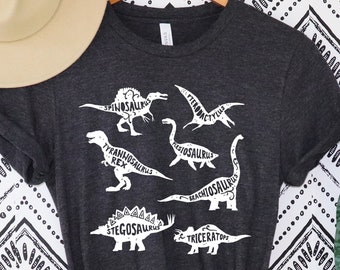 Dinosaur Evolution, Gift for Geologist, Dinosaur shirt, Dinosaur Family Shirt, ,Types Of Dinosaur, Different Kinds Of Dinosaur, Triceratops