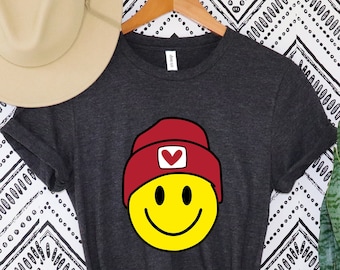 Cute Smile Shirt,Smiley Face Shirt,Happy Face Shirt,Happy Face For Men And Women,Positive Vibes T-shirt,Smiley Shirt, Smiley Face Shirt