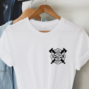 Firefighter T-shirt, Fire Department Shirt, Gift For Fireman,Fire Dept. Logo Shirt, Fire Fighter Gift, Fireman Shirt,Gift For Fireman Active