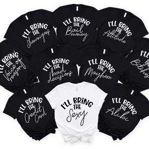 Girls Trip Shirts, Girls Weekend Shirts, I&#39;ll Bring The Alcohol Shirts, Girl Group Vacation, Girls Party Shirts, Girls Holiday Group Shirts