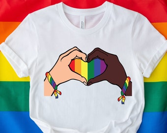 Rainbow Heart Shirt,Funny LGBT Shirt,pride rainbow Shirts,LGBTQ shirt,Pride Rainbow Heart shirt,LGBTQ+ shirt,lgbtq pride shirts,lgbtq shirts
