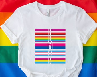 Human LGBT Shirt, lgbtq,LGBT Shirt, Lgbt Pride,Pride Shirt,Pride, Love is shirt,Human Rights Awareness Shirt,Civil Rights Shirt, LGBTQ Pride