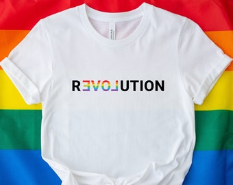 Revolution shirt,Funny LGBT Shirt,pride rainbow Shirts,LGBTQ shirt, LGBTQ+ shirt,lgbtq pride shirts,lgbtq shirts,Equality Shirt,Gay Shirt