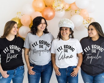 Girls Trip Shirts, Girls Weekend Shirts, I'll Bring The Alcohol Shirts, Girl Group Vacation, Girls Party Shirts, Girls Holiday Group Shirts