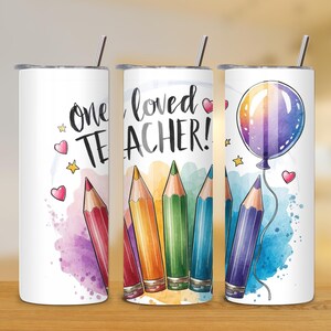 Teacher 20oz Tumbler Wrap - Teacher Quote Tumbler PNG Design - Skinny Tumbler - Teacher Appreciation Sublimation Design - Instant Download
