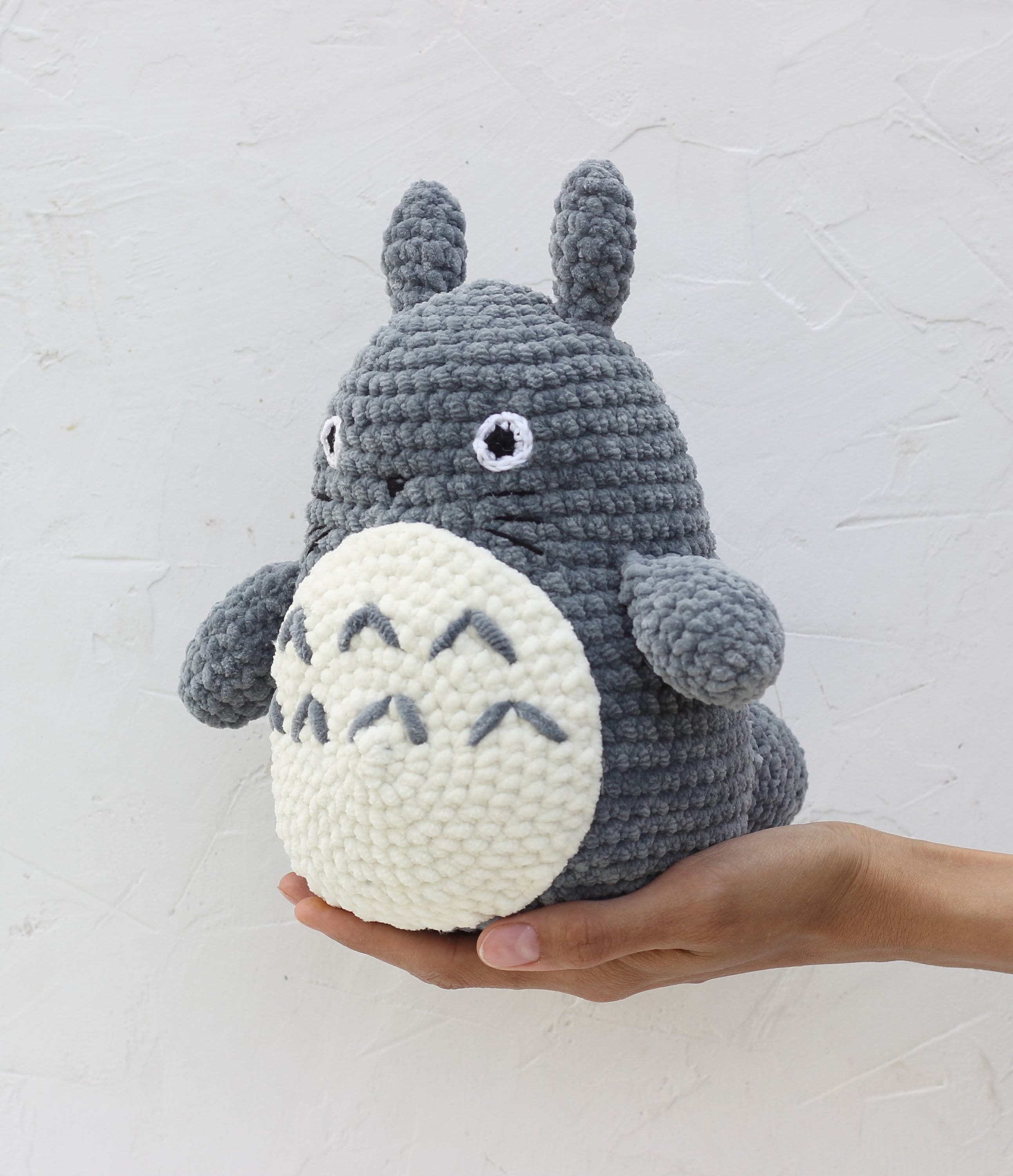 PDF pattern totoro plush troll japanese crochet Etsy