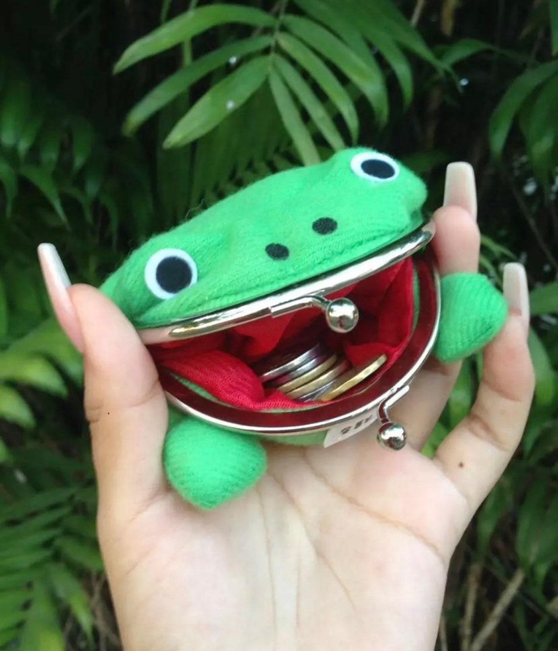 Frog coin purse super cute stylish Etsy