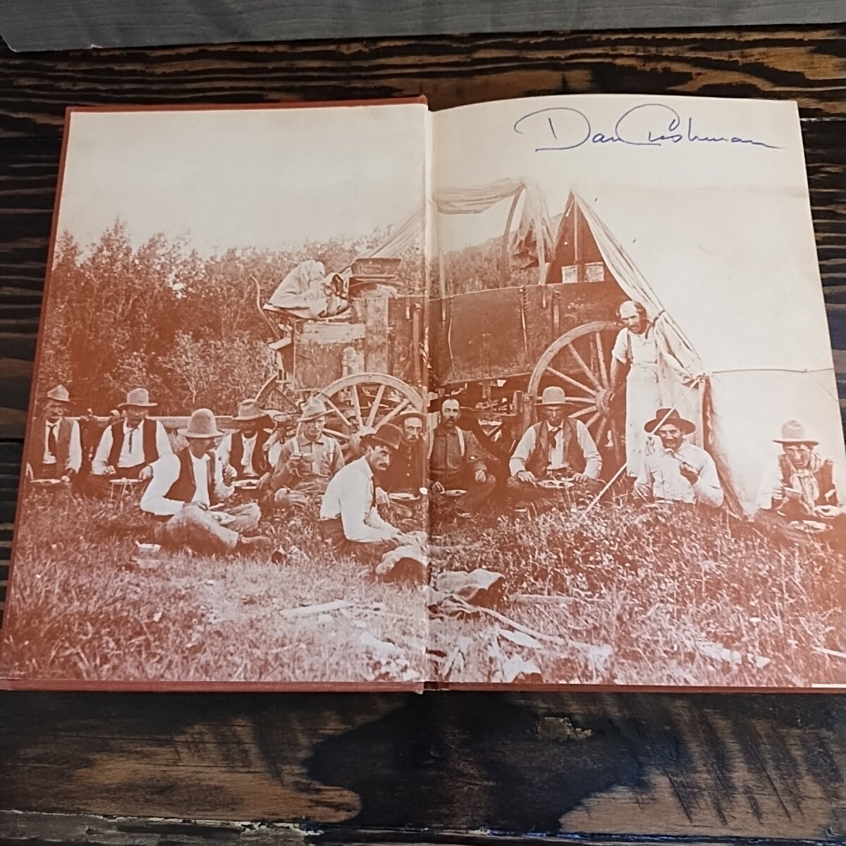 Vintage Dan Cushman Signed Cow Country Cookbook Hardcover Etsy