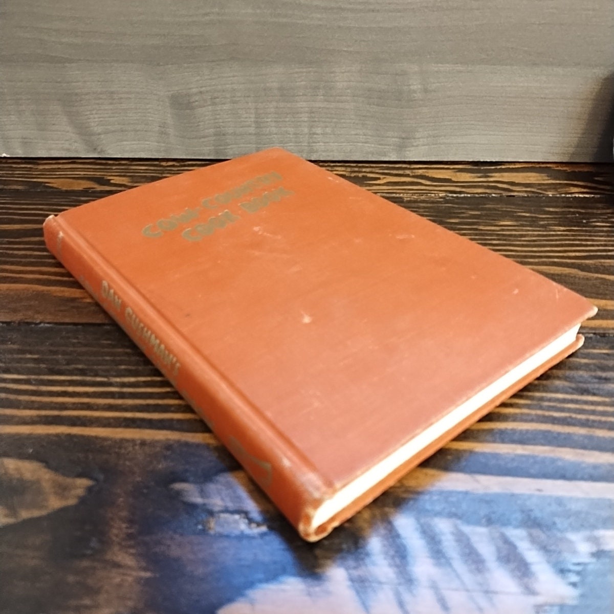 Vintage Dan Cushman Signed Cow Country Cookbook Hardcover Etsy