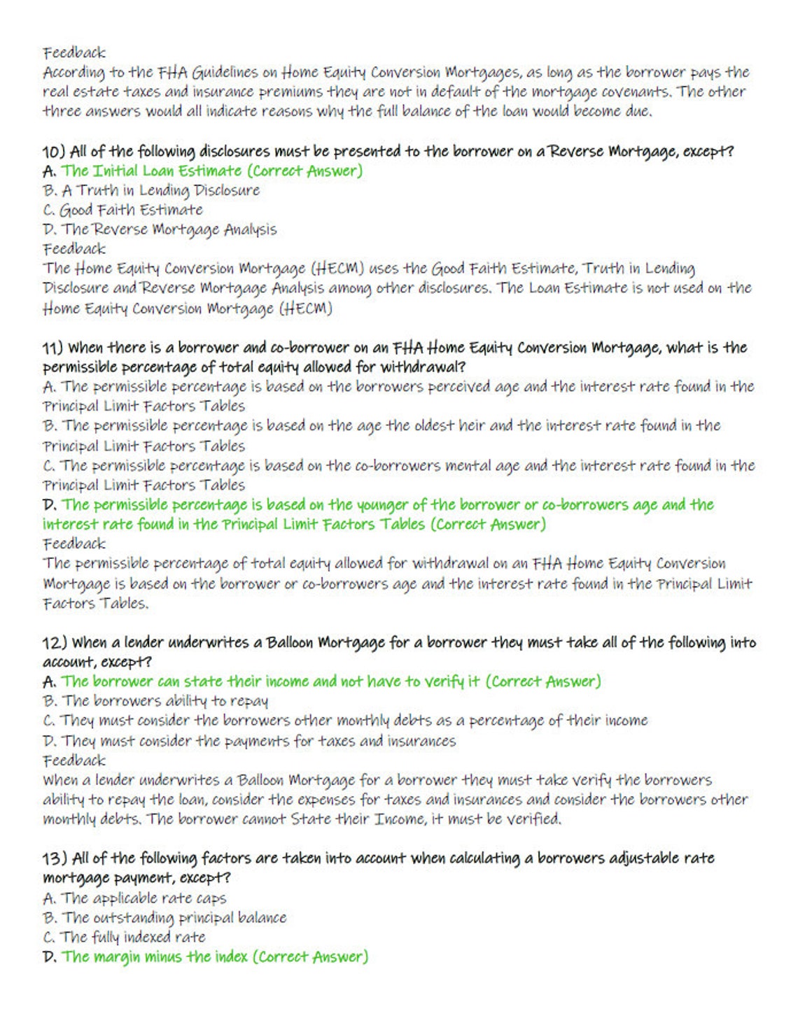 MLO Mortgage Loan Originator Exam Preparation Digital 300 Etsy