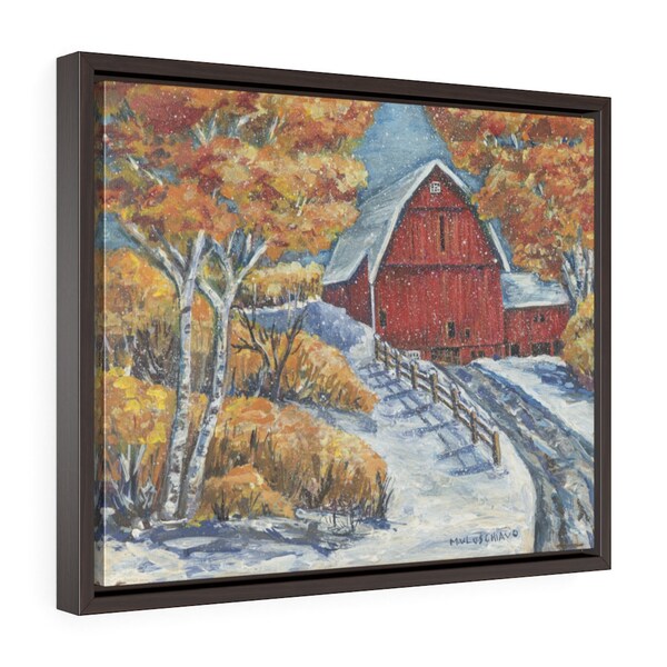 Old Barn Painting - Etsy