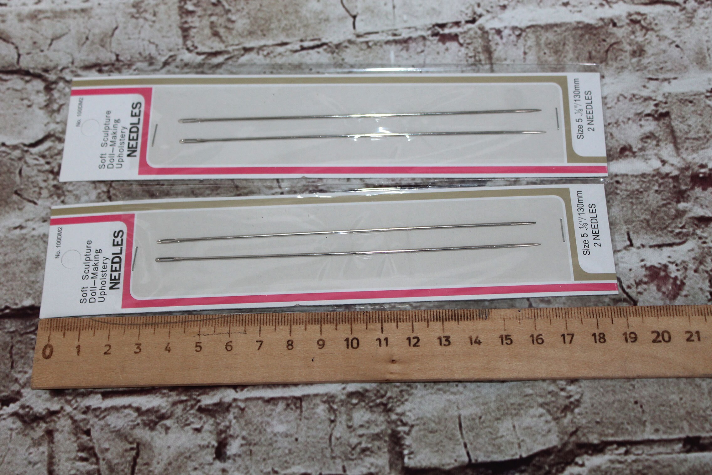 2 pack doll needles long needle Etsy