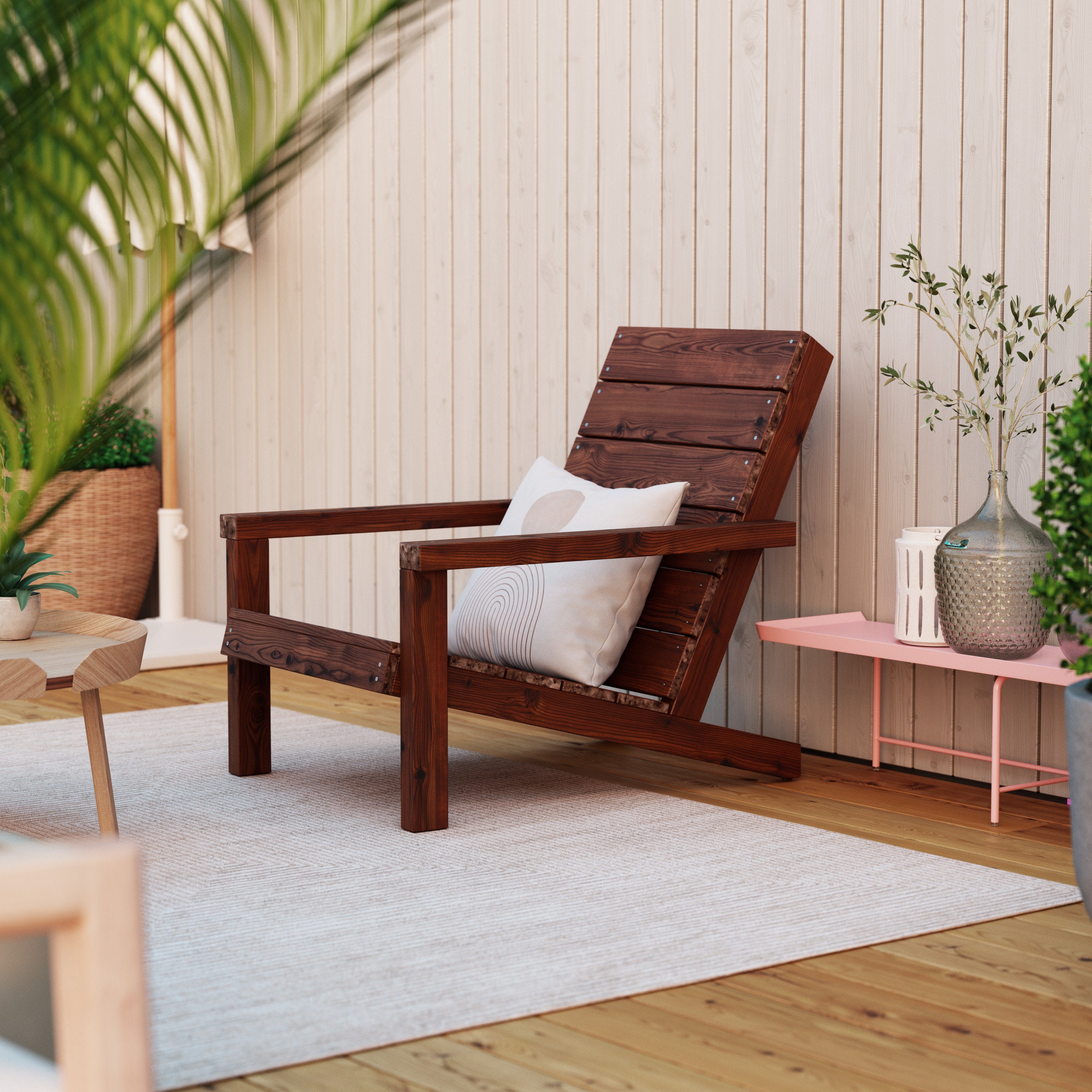 Modern Adirondack Chair Etsy UK