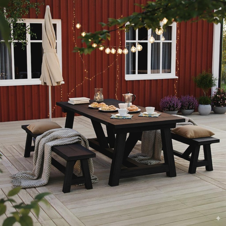 Sturdy Outdoor Table – DIY Plan image 10
