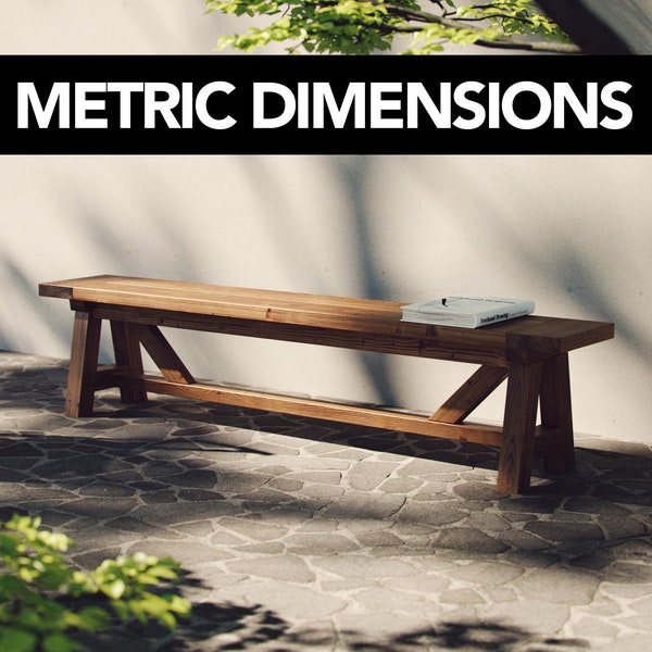 Farmhouse Bench Etsy