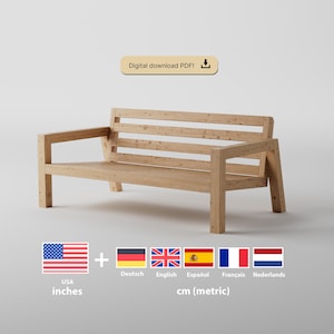 Sofá lounge Solviken - Plan de Bricolaje