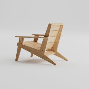 Easy-to-Build Outdoor Chair