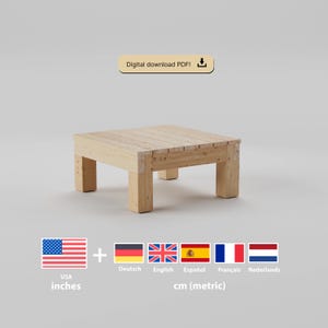 Mesa modular Uddebo - Plan de Bricolaje