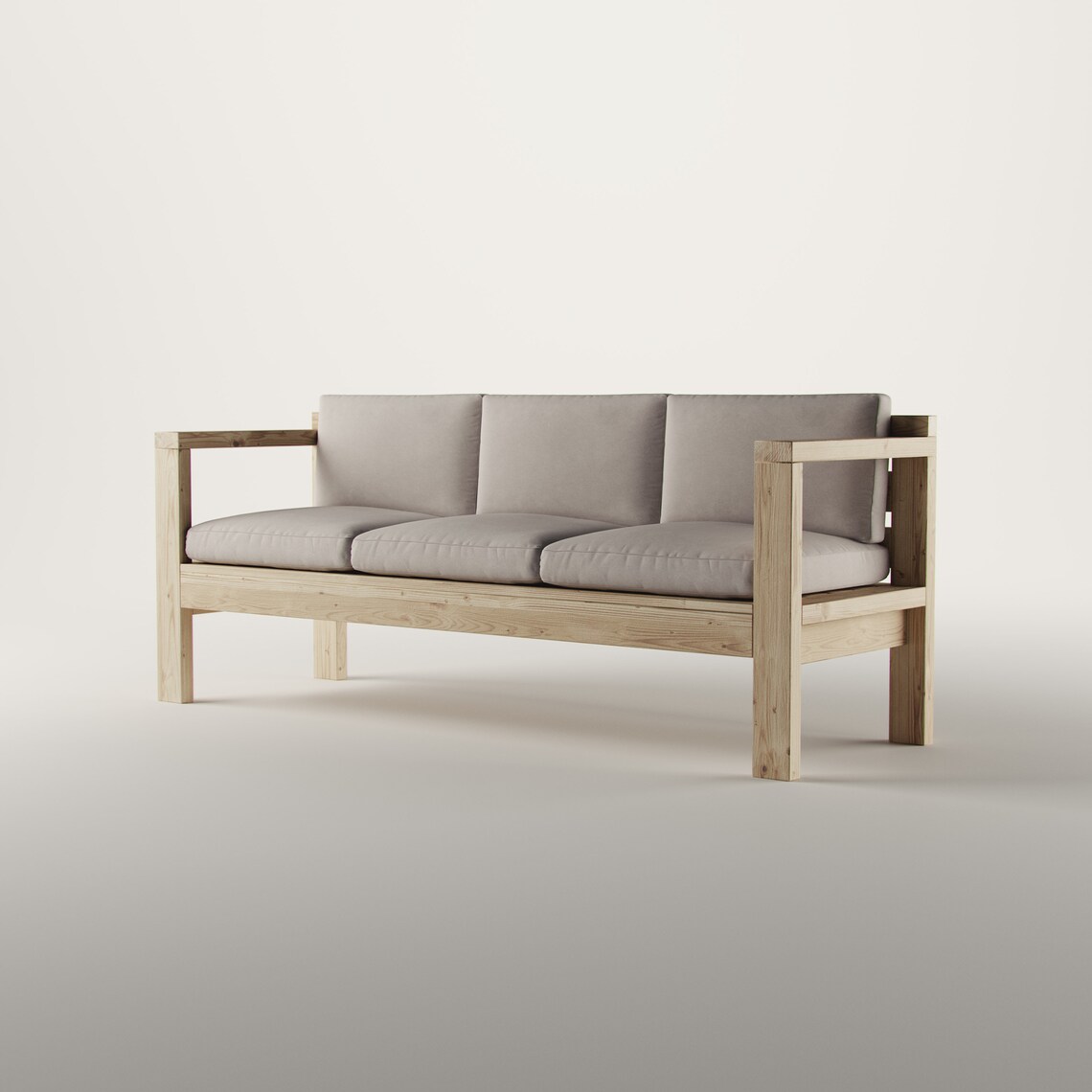 Build Plans Outdoor Sofa DIY Couch Etsy