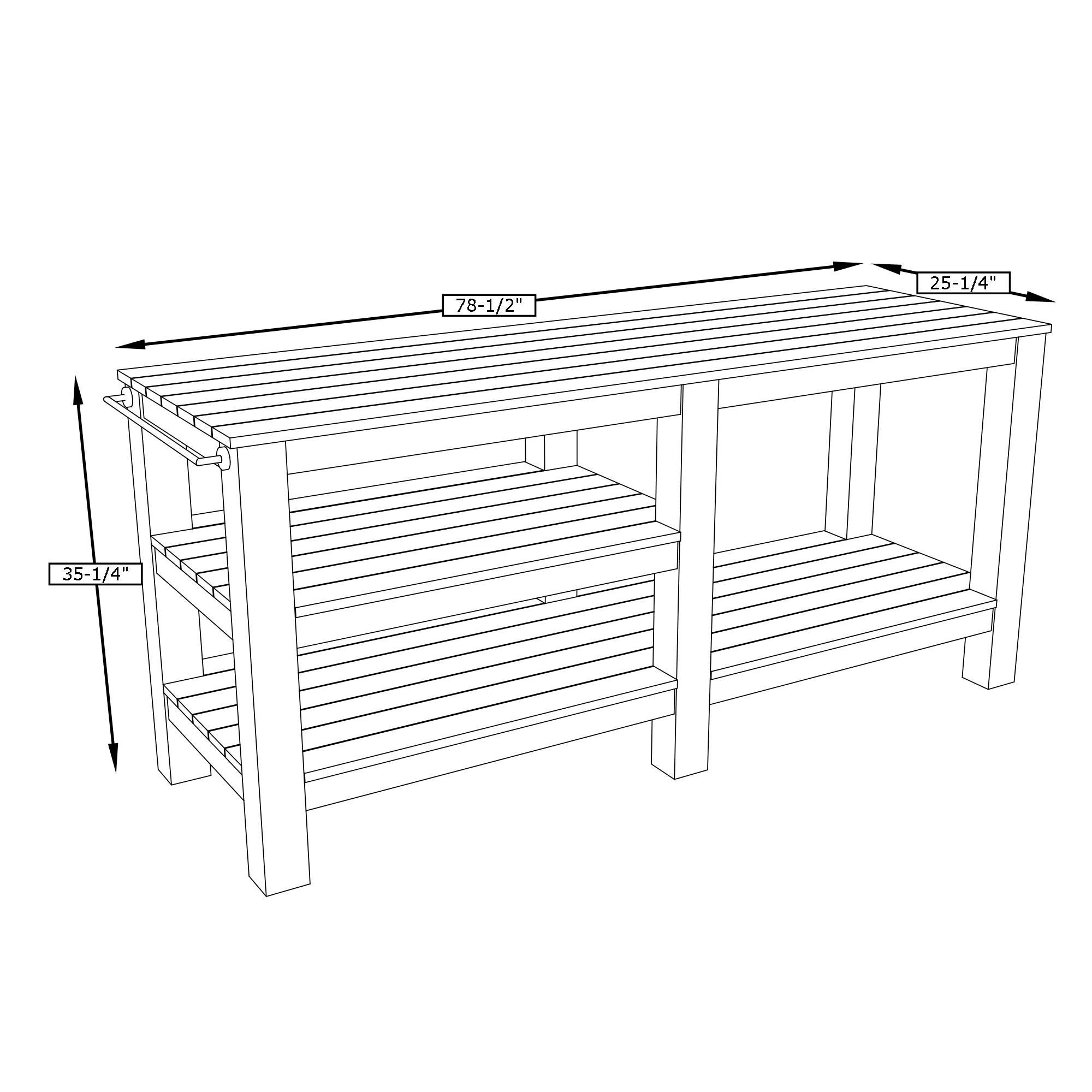DIY Build Plans for a Spacious Outdoor Kitchen Island Etsy UK