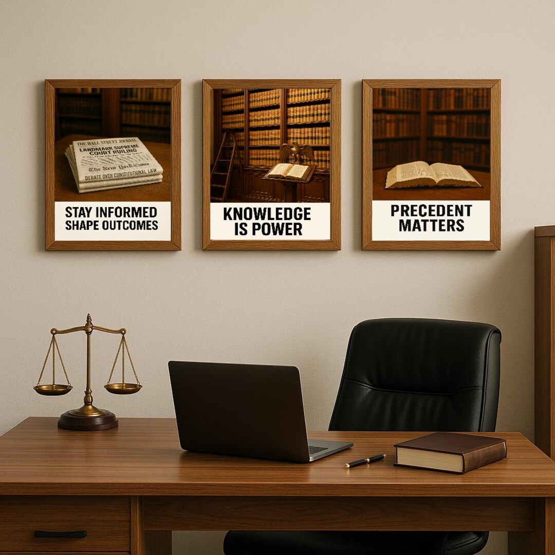 Printable Lawyer Office Decor - A4 А3 Аlegal Posters Set – “stay ...