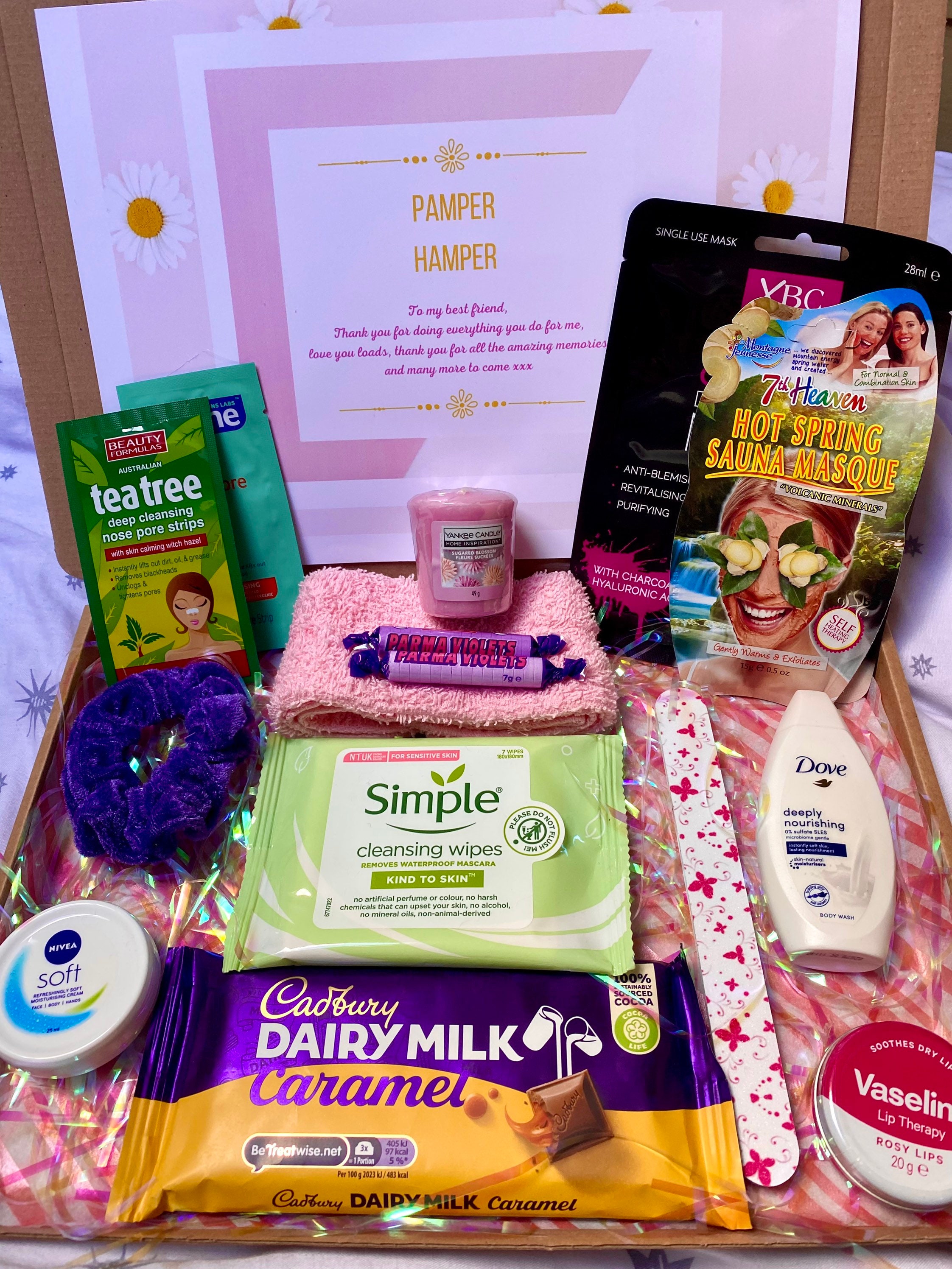 Personalised Pamper Hamper /Women's Hamper / Gifts for Her Etsy