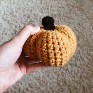 Crochet Pumpkin Plush