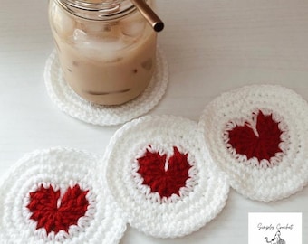Heart Coasters