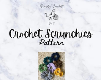 Crochet Scrunchie Pattern (PDF)