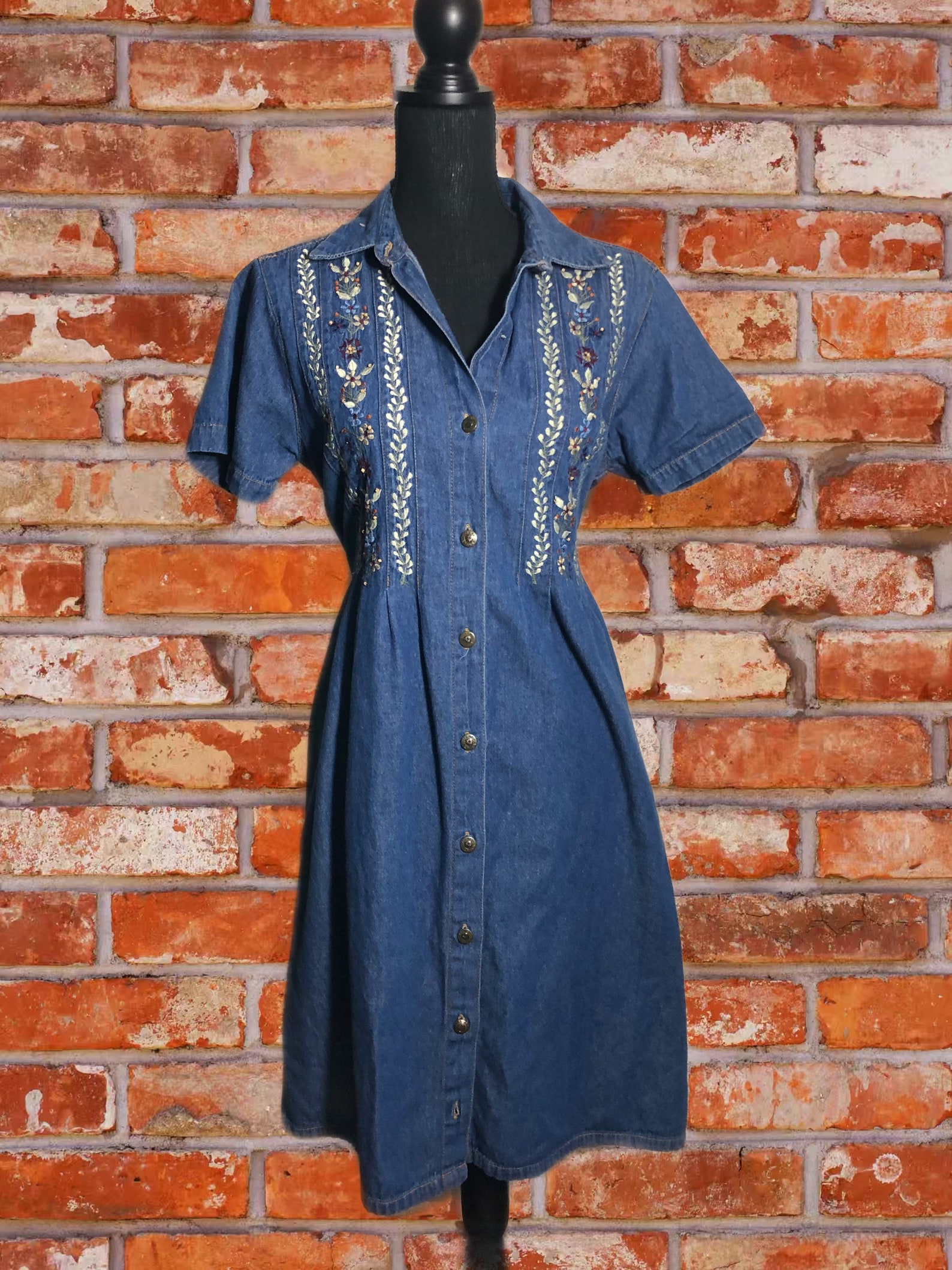 Darling Western Denim dress Etsy