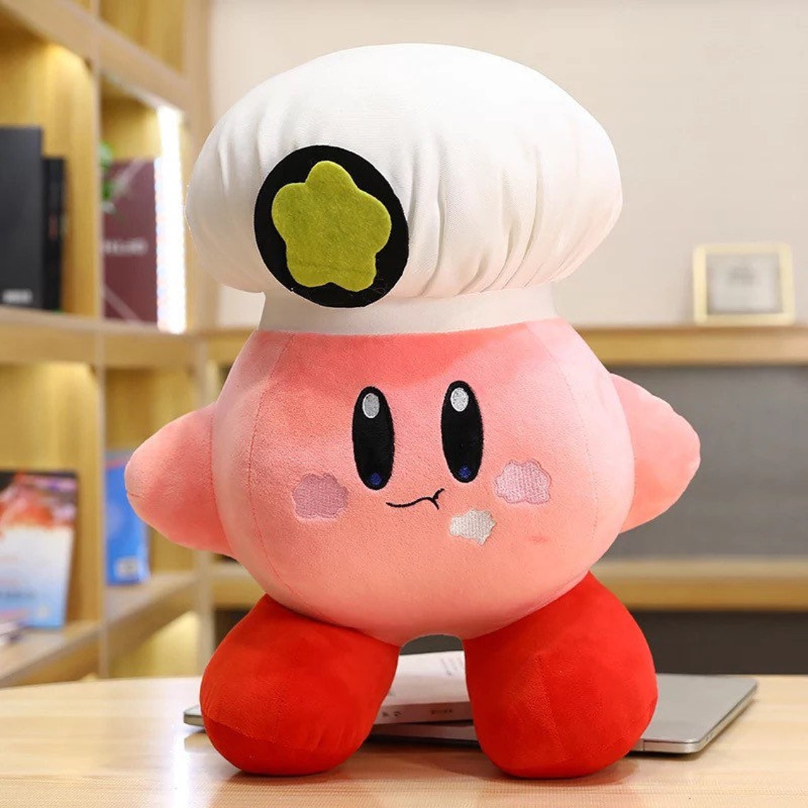 Kirby Chef Plush Custom Kirby Large Cute Plush Pillow Etsy
