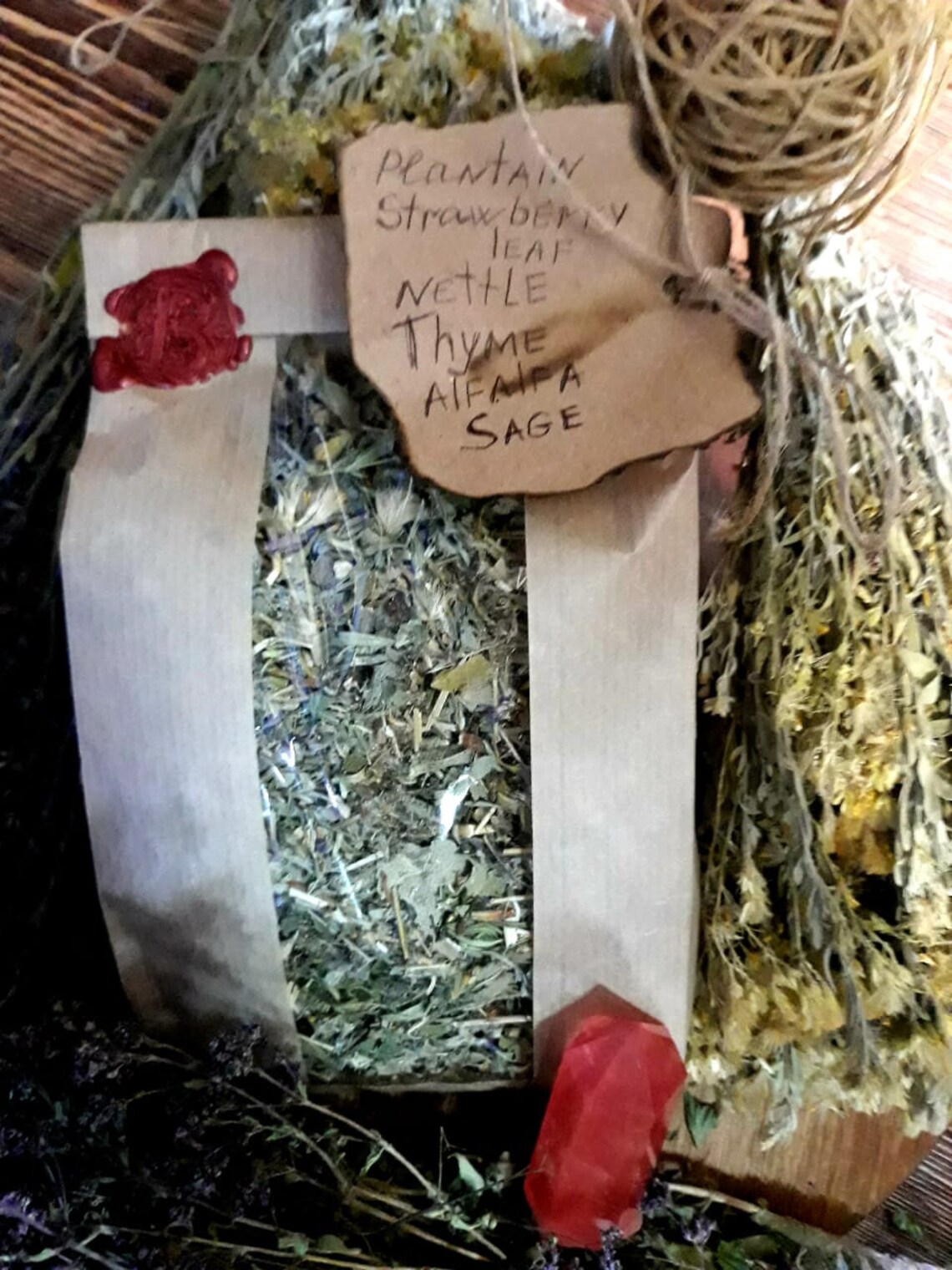 Grüner Tee natürliche Kräuter Phyto Tee Kräuter Sammlung Blatt Etsy