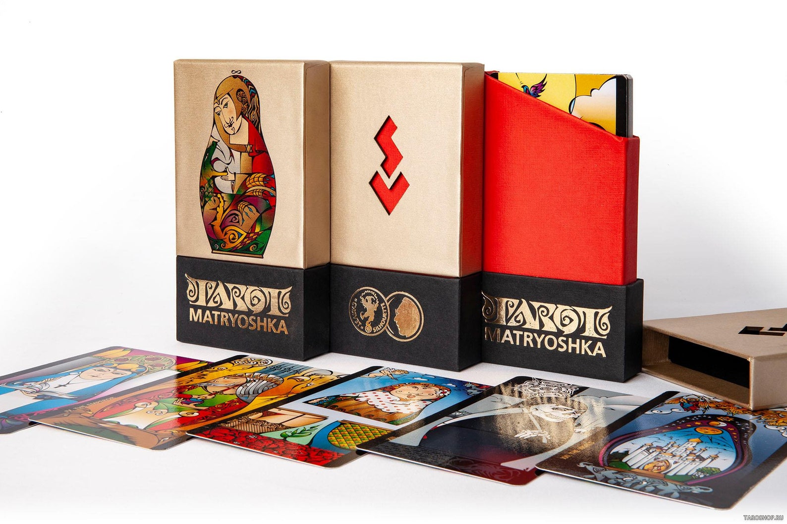 Matryoshka Russian tarot tarot cards for predicting the Etsy