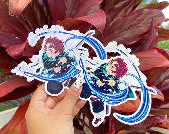demon slayer sticker etsy