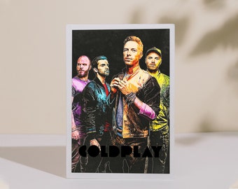 Coldplay Canvas Etsy